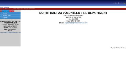 north halifax volunteer fire department - Virginia State Bridge