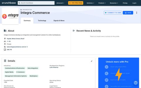 Integra Commerce - Crunchbase Company Profile & Funding