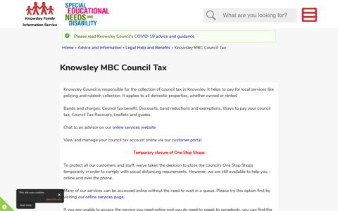 Knowsley MBC Council Tax | Knowsley Family Information ...