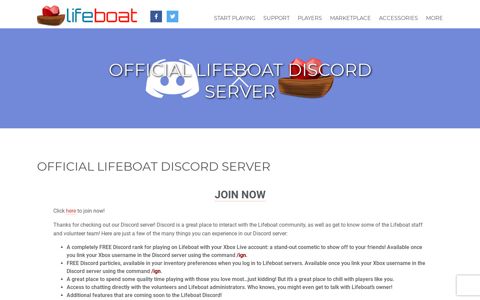 Official Lifeboat Discord Server - Lifeboat Network