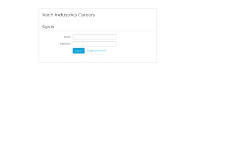 Password - Koch Industries Careers