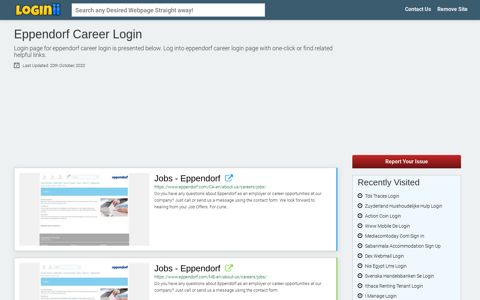 Eppendorf Career Login | Accedi Eppendorf Career