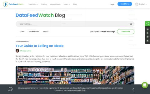 Your Guide to Selling on Idealo - DataFeedWatch