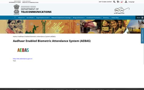 Aadhaar Enabled Biometric Attendance System (AEBAS ...
