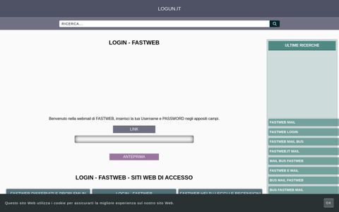 Login - Fastweb - Panoramica generale di accesso, procedure e ...