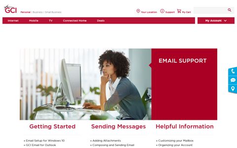 Email Support | GCI