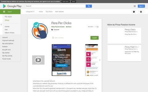 Pera Per Clicks - Apps on Google Play