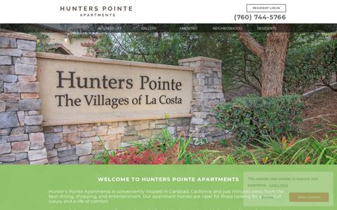 Apartments for Rent in Carlsbad, CA | Hunters Pointe ...
