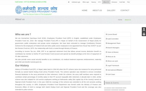 about epf - Employees Provident Fund :: Official Website