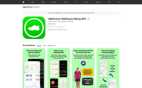 ‎Walkmeter Walking & Hiking GPS on the App Store