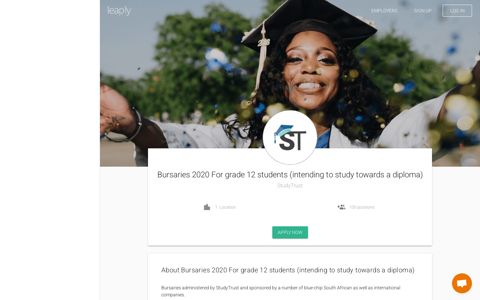 Bursaries 2020 For grade 12 students (intending to ... - Leaply