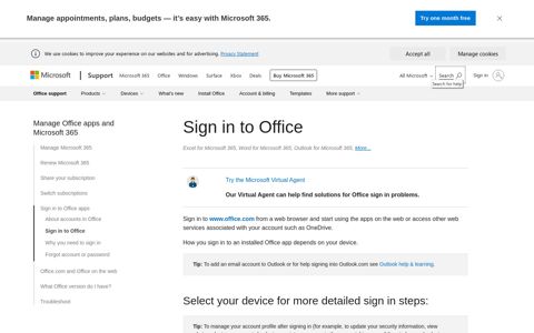 Sign in to Office - Microsoft Support