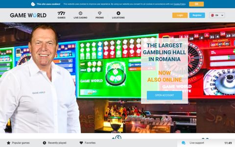 Game World | Online Casino