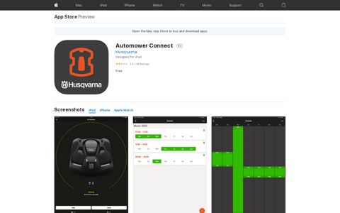 ‎Automower Connect on the App Store