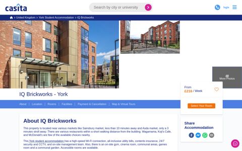 IQ Brickworks, York | Student Accommodation