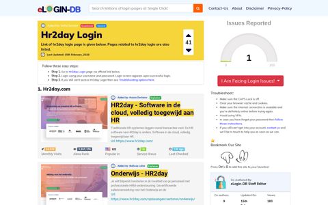 Hr2day Login - A database full of login pages from all over the ...