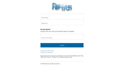 Welcome to Rewards - AwardHQ.com - Log In