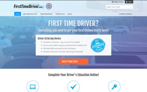 First Time Driver: Drivers Ed Online | Learner's Permit