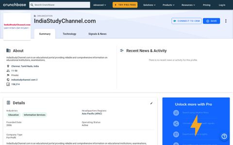 IndiaStudyChannel.com - Crunchbase Company Profile ...