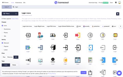 Login icons - 100+ Free SVG and PNG - Iconscout