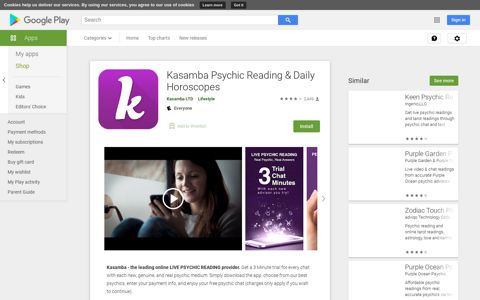 Kasamba Psychic Reading & Daily Horoscopes - Apps on ...