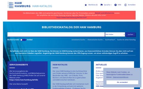 Suche - HAW Hamburg