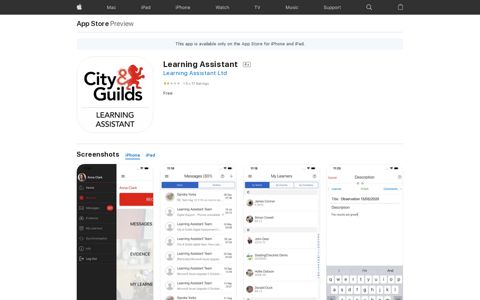 ‎Learning Assistant on the App Store