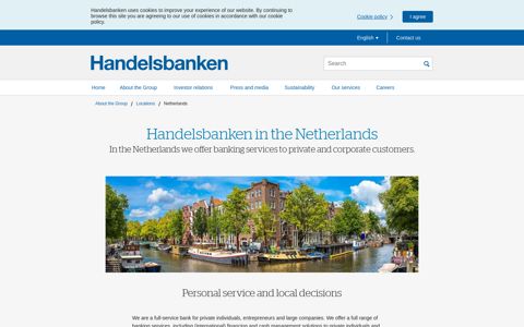 Handelsbanken Group – our services in the Netherlands ...
