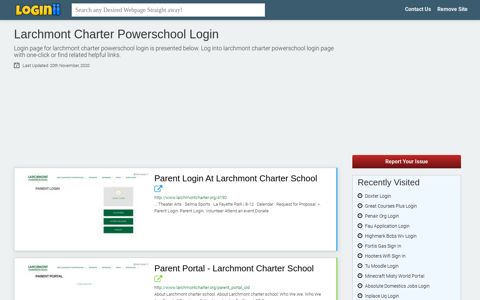 Larchmont Charter Powerschool Login - Loginii.com