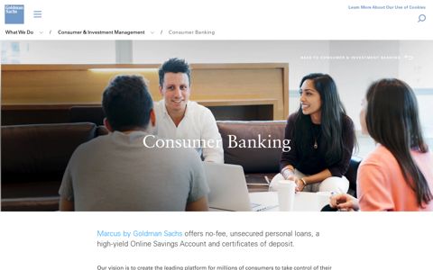 Consumer Banking - Goldman Sachs