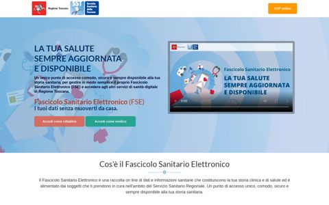 Fascicolo Sanitario Elettronico - Regione Toscana