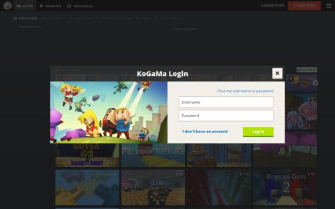 Play, Create And Share Multiplayer Games - KoGaMa