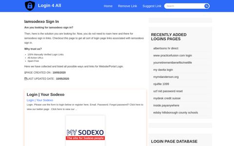 iamsodexo sign in - Official Login Page [100% Verified]