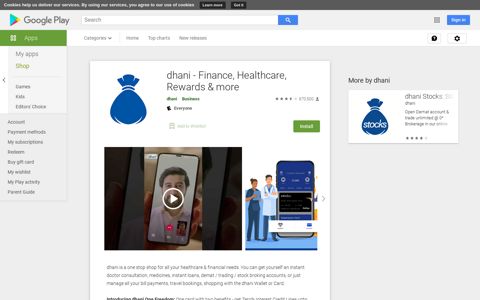 dhani - Finance, Healthcare, Free Rewards & more - Apps on ...