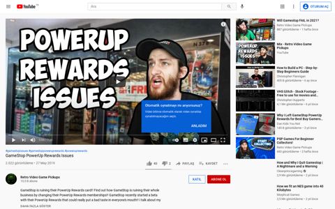 GameStop PowerUp Rewards Issues - YouTube