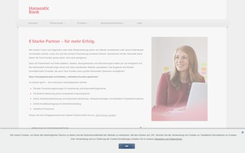 VertriebspartnerPortal - Hanseatic Bank