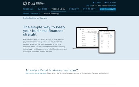 Online Banking for Business | Frost - Frost Bank