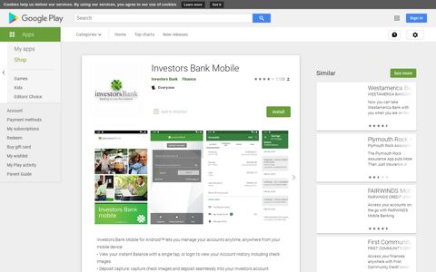 Investors Bank Mobile - Apps on Google Play