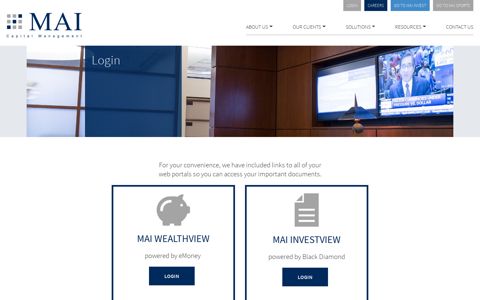 Login | MAI Capital Management, LLC