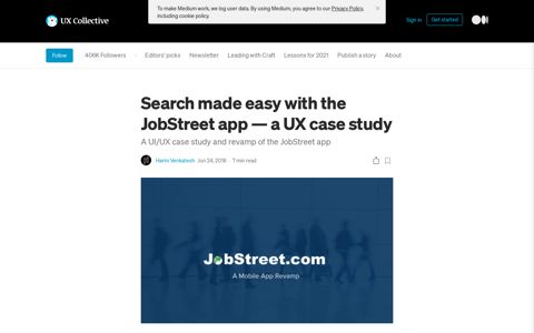 Search made easy with the JobStreet app — a UX case study ...