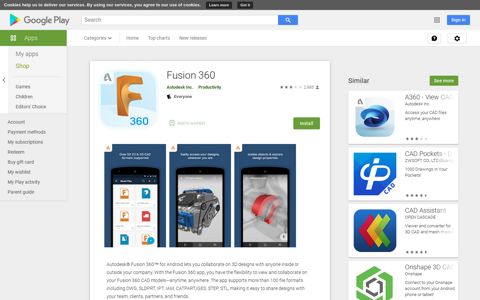 Fusion 360 – Apps on Google Play