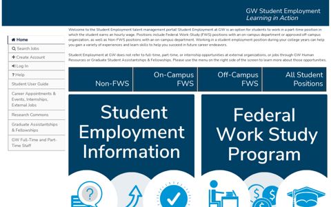 GW Student Employment - PeopleAdmin