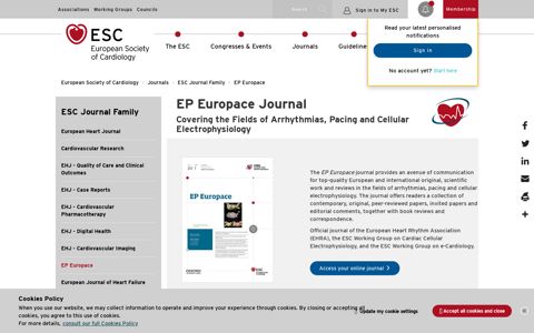 EP Europace Journal - European Society of Cardiology