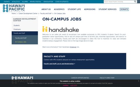 On-Campus Jobs - Hawaii Pacific University