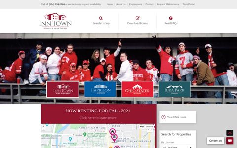 Ohio State Off-Campus Housing | Inn-Town Homes ...