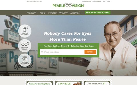 Pearle Vision: Eye Doctors, Eye Exams, Prescription Lenses ...