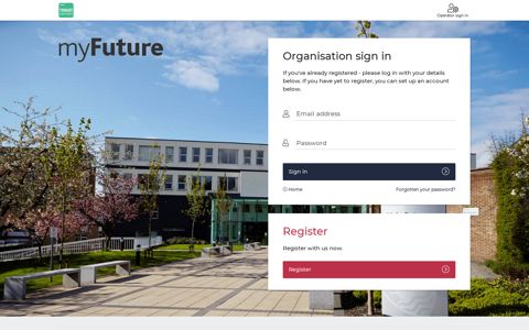 Organisation sign in - Leeds Trinity University