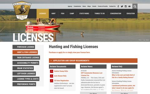Hunting and Fishing Licenses | South Dakota Game, Fish, and ...