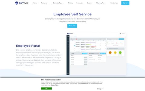Employee Self Service | KeyPay Cloud Payroll UK