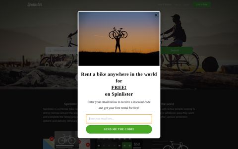 Spinlister: Find a ride to rent